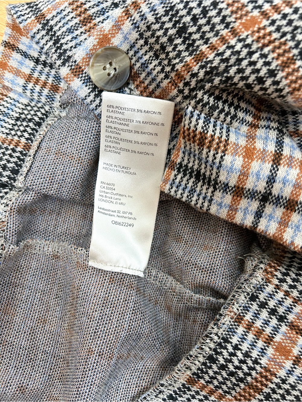 Anthropologie Maeve Wide-Leg Plaid Trousers - Picture 8 of 10